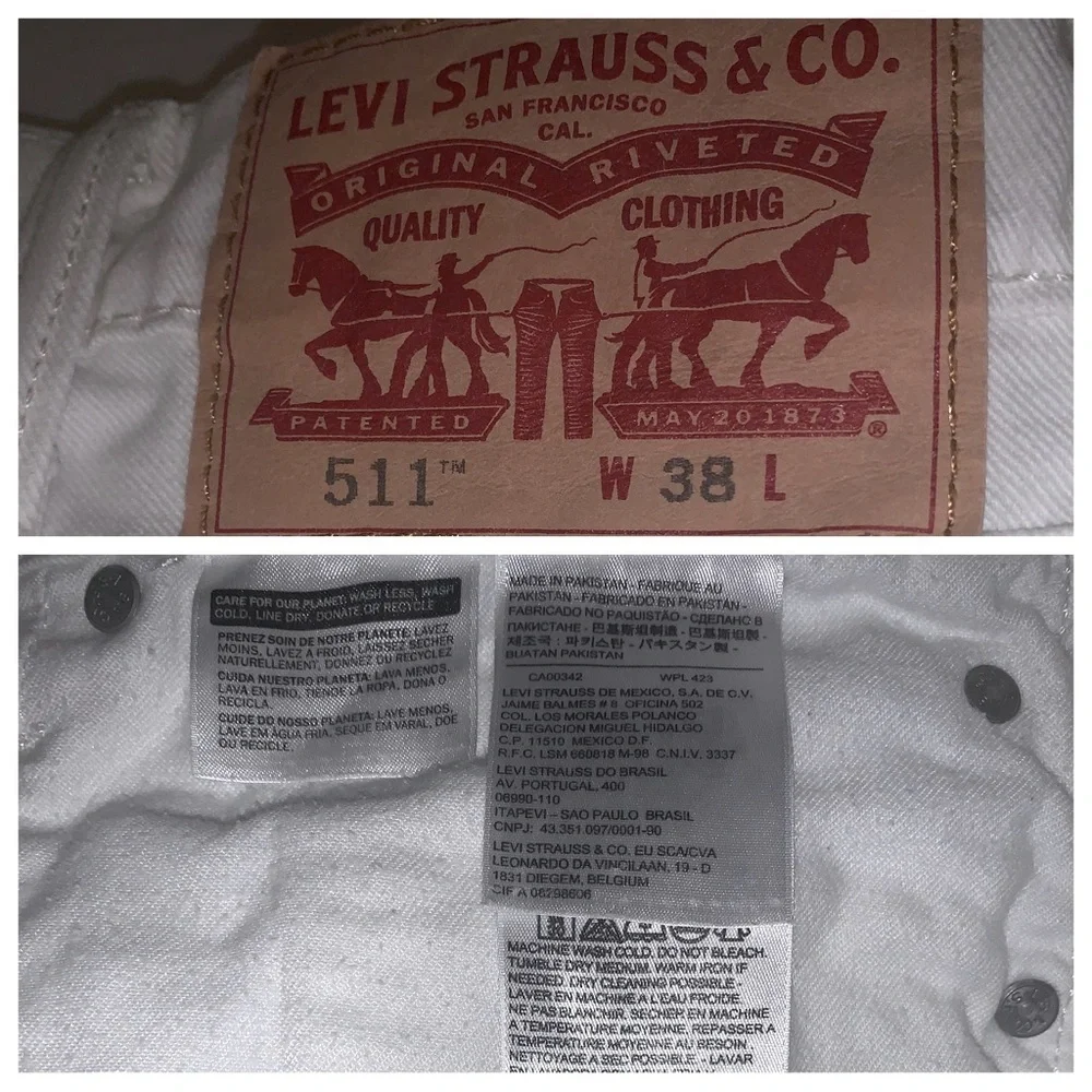 LEVIS DENIM SHORTS - Picture 6 of 6
